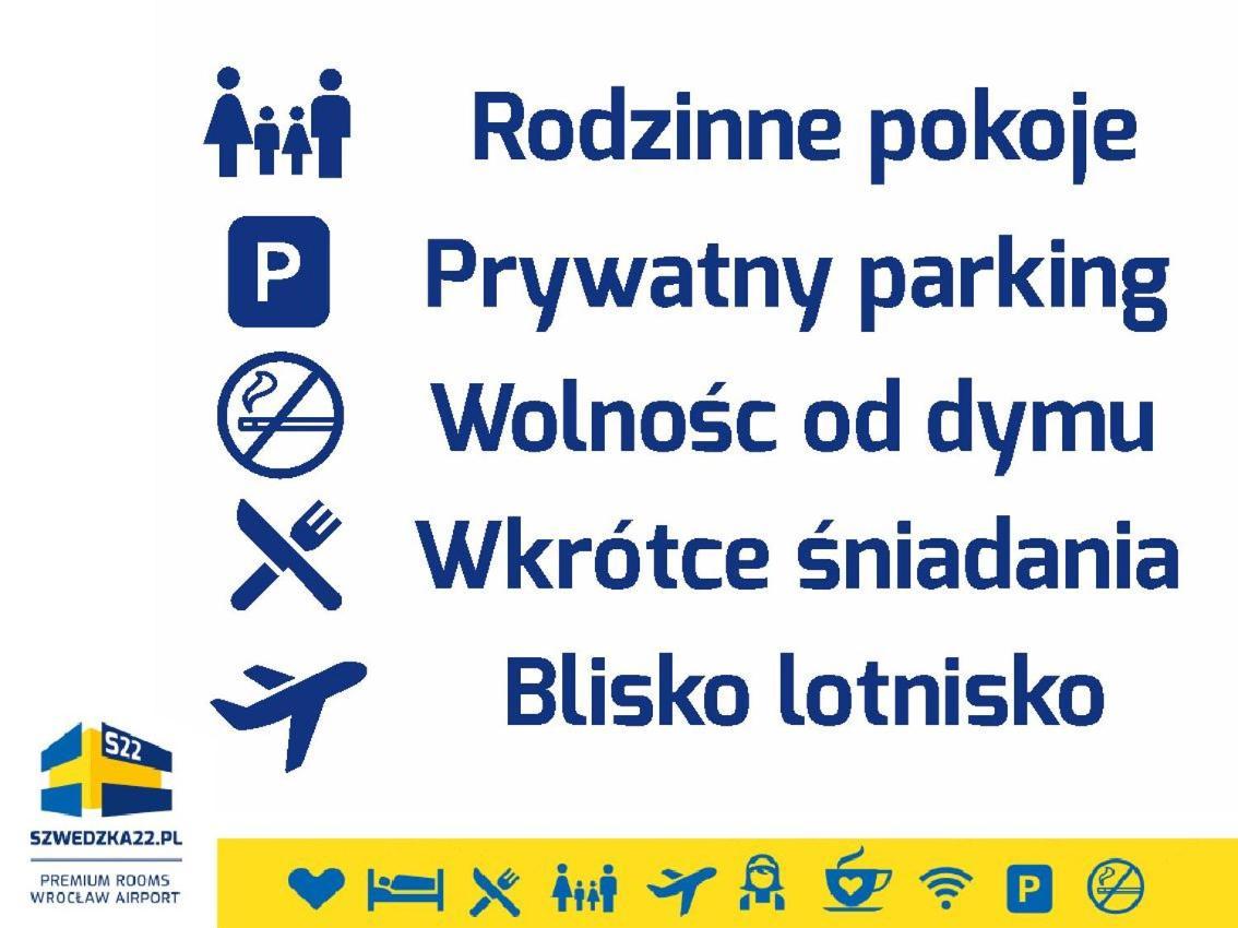 Szwedzka22 Pl Premium Rooms Wrocław Buitenkant foto